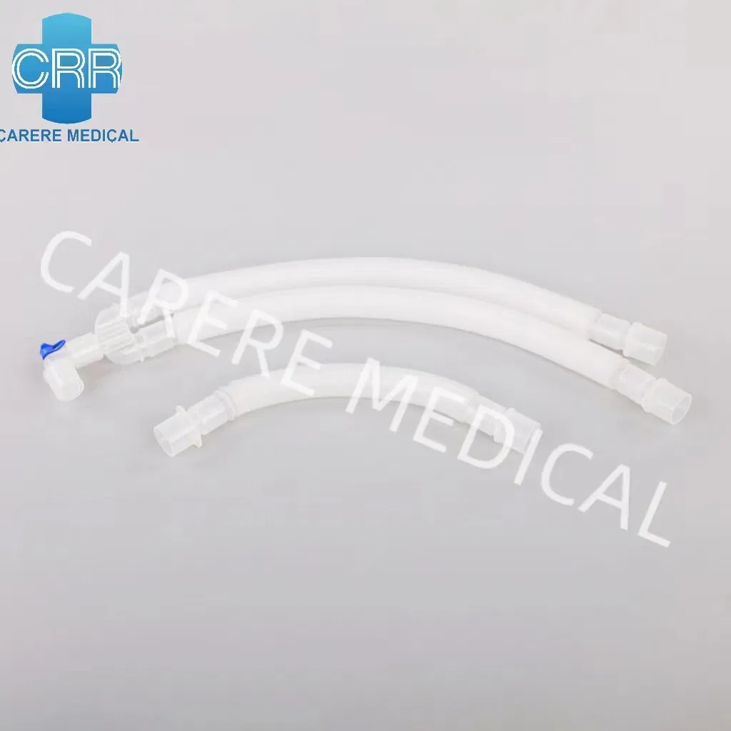 Surgical Supply Medical Machine Medical Products Disposable Anesthesia Ventilator Breathing Corrugated Expandable Smoothbore Circuit ICU Ventilator