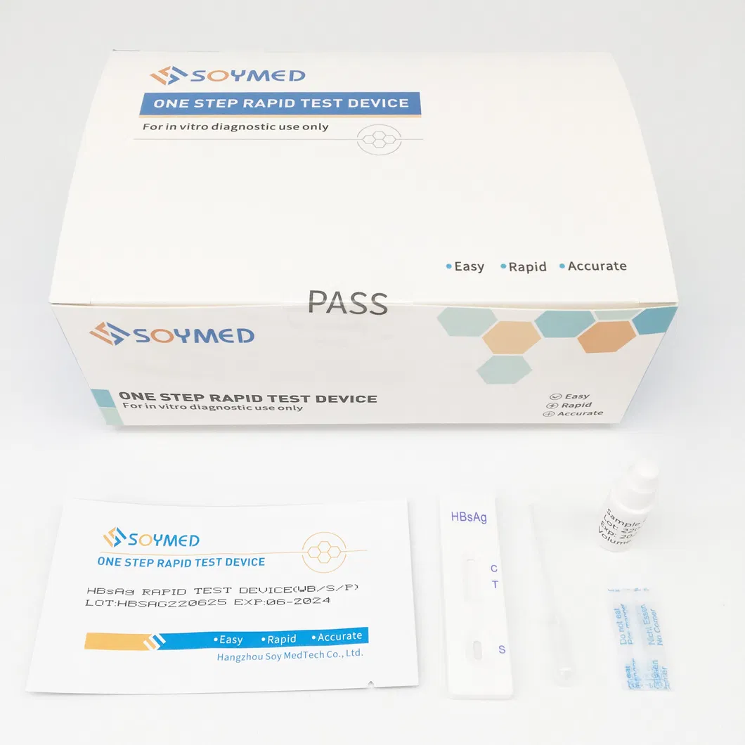 Hbsag Test Strips Rapid Test Cassette Kit