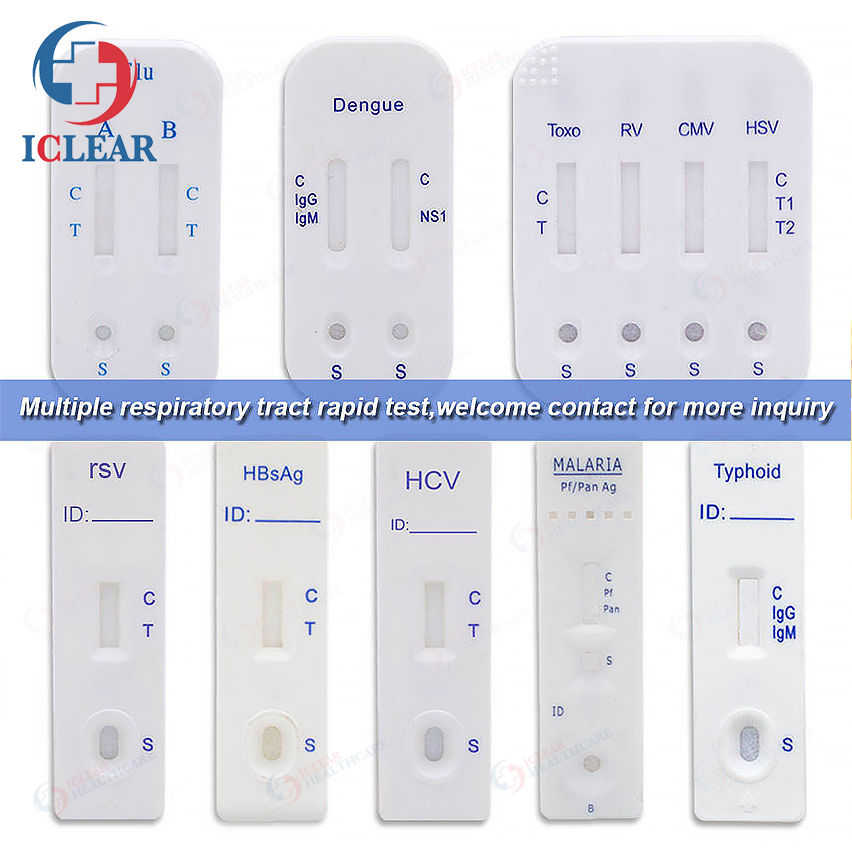 Home One Step Diagnostic Card HIV Test Strip Cassette Aids HIV 1+2 Rapid Test Kit