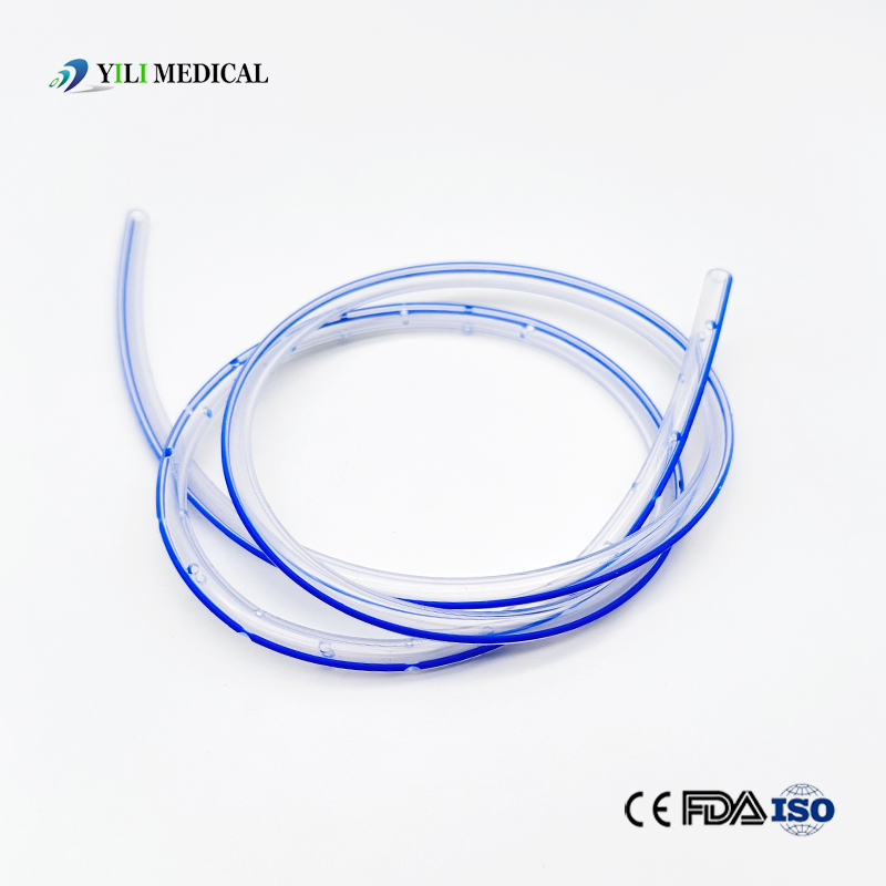 Yili Medical Supply Surgical Disposable Silicone Round Fluted Drainage Catheter Wound Drain Tube System Kit