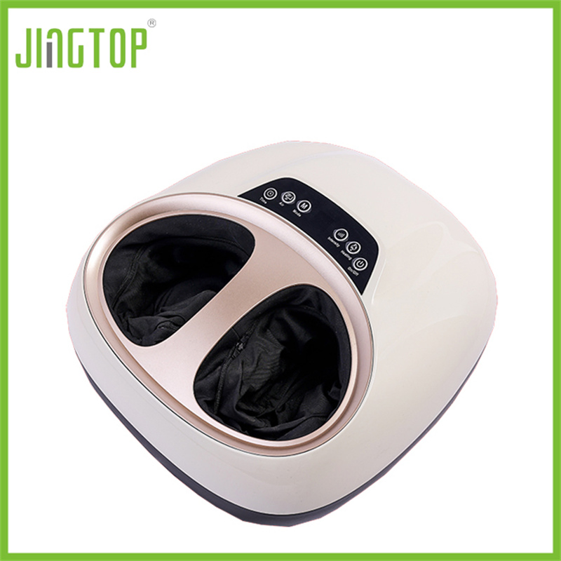 Jingtop Shiatsu Deep Kneading Air Compression Relieve Foot Pain Foot Massager with Heat Therapy