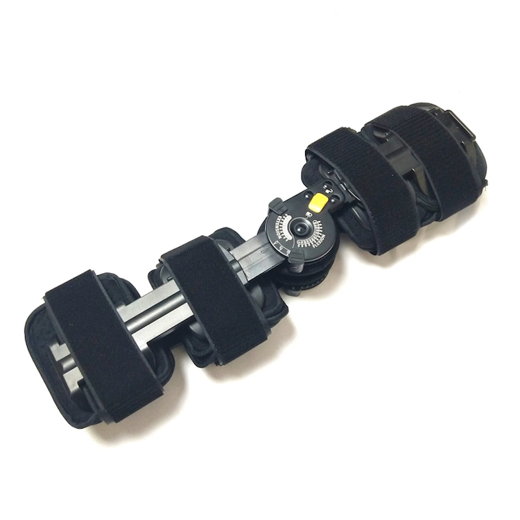 Universal Black Orthopedic ROM Hinge Knee Support Brace