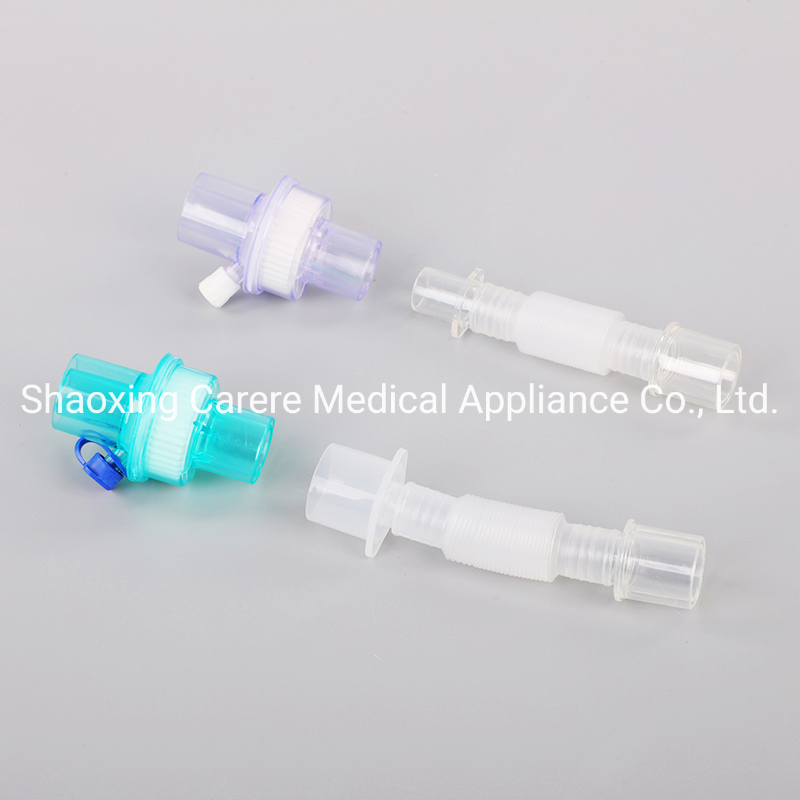 Medical Supply Hospital Equipment Catheter Mount with Hmef Filter Use on Medical Equipment Michine Disposable Ventilator Anesthesia Breathing Circuit with CE