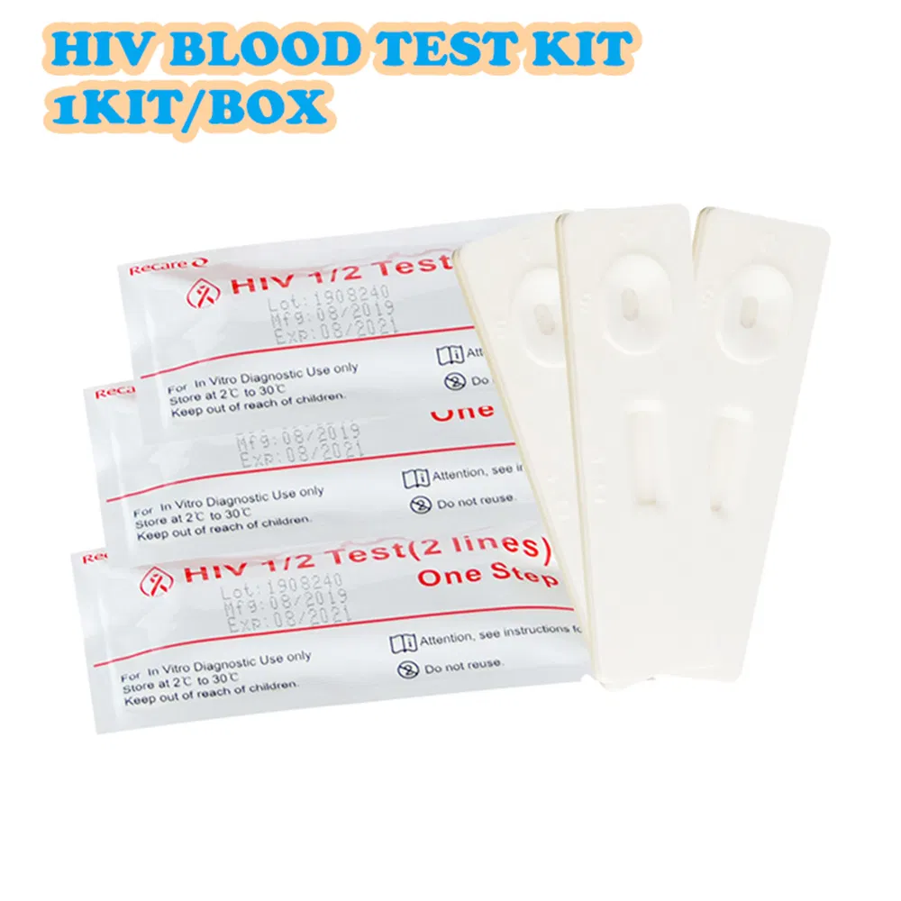 Home Diagnostic Test Rapid HIV Test CE Approved Approved HIV Test Kit Manufacturers