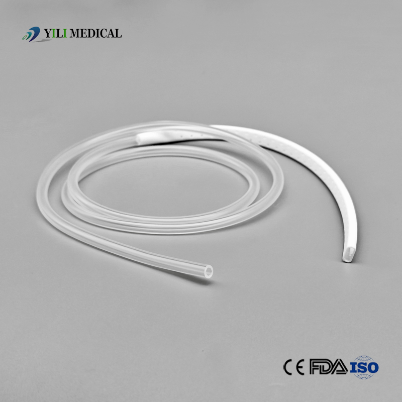 Yili Medical Supply Surgical Disposable Silicone Round Fluted Drainage Catheter Wound Drain Tube System Kit