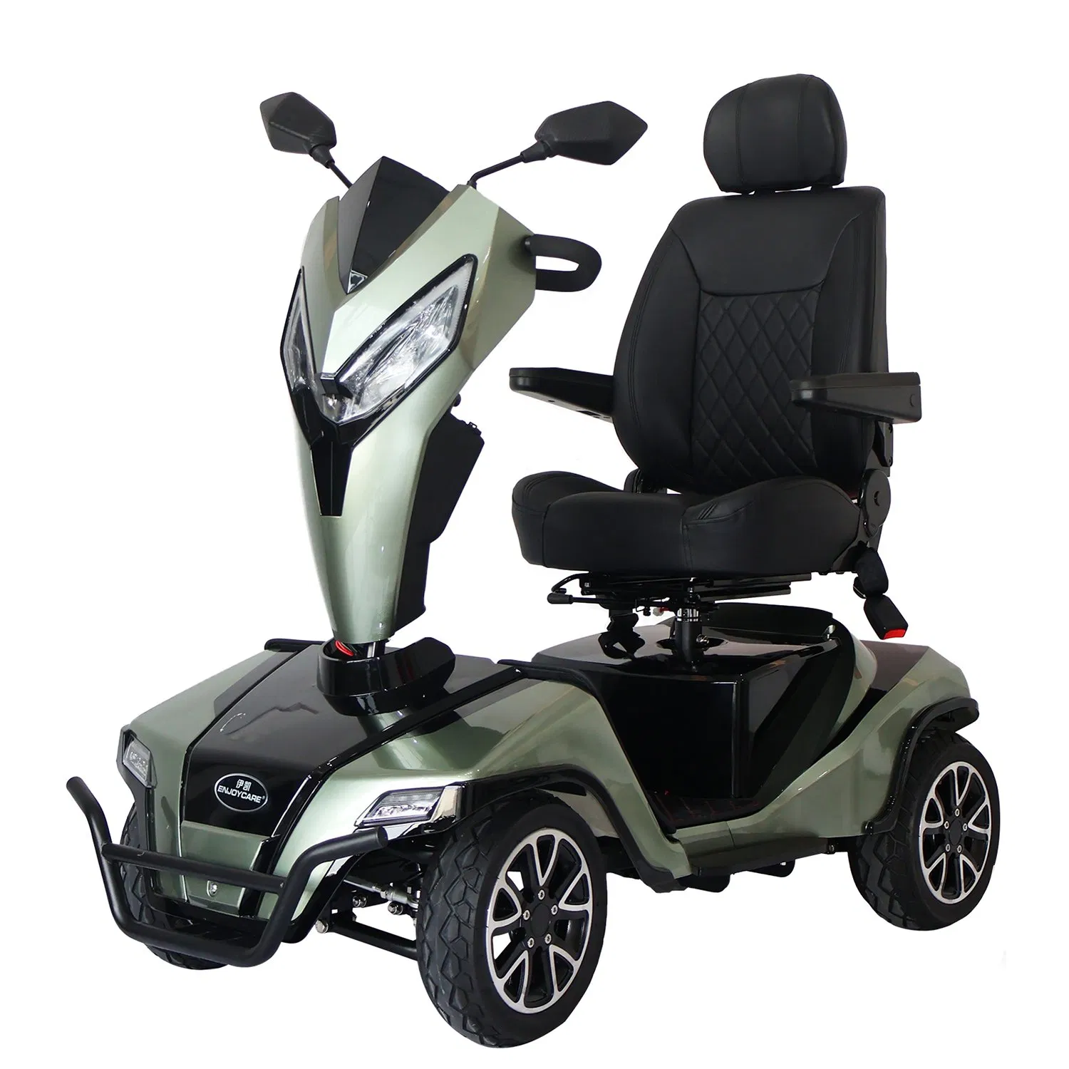 Four Wheels Heavy Duty Mobility Four Wheel Drive Scooter with Handicapped Electric Scooters (EML49A-D)