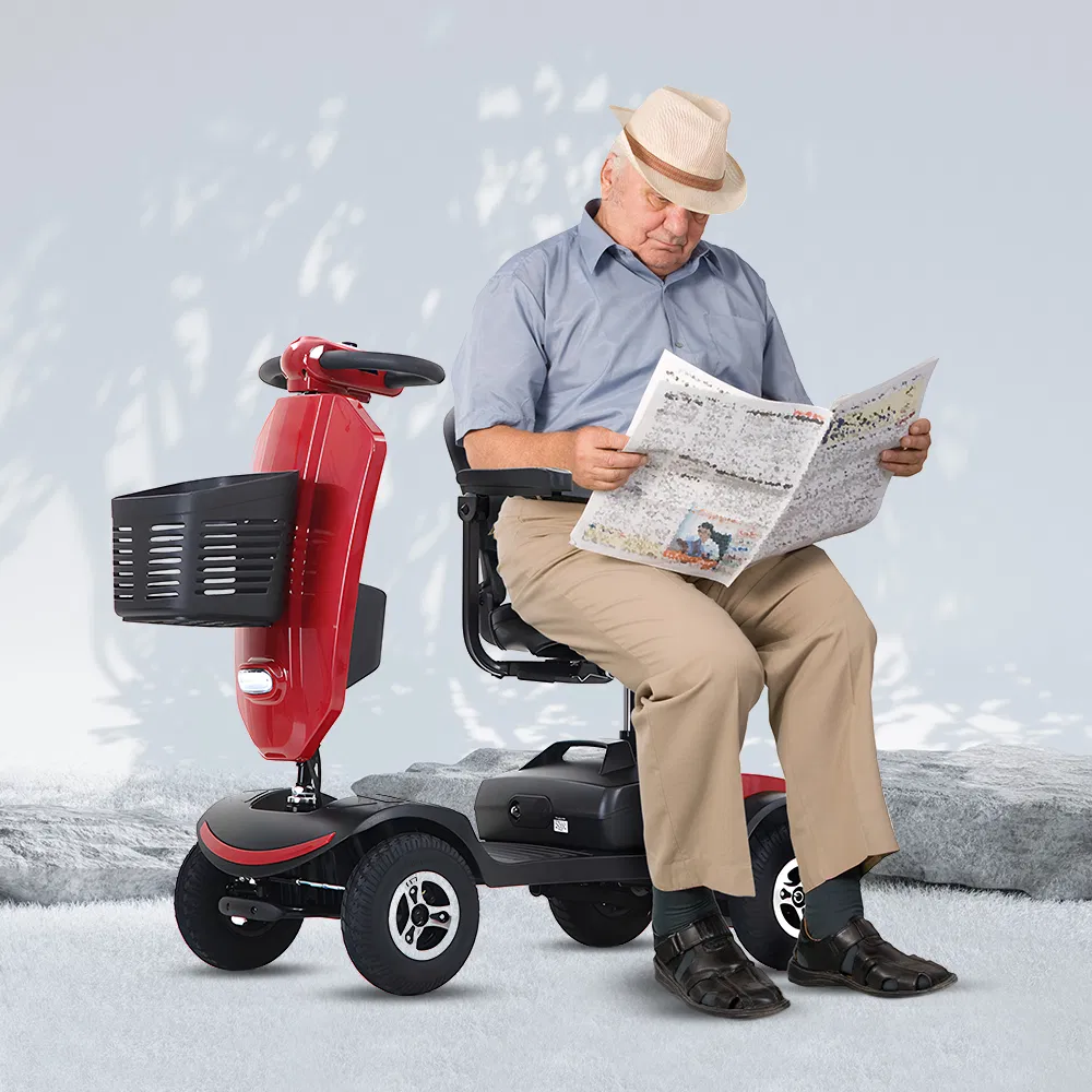 Large Mobility Scooter 300W Motor Compact Electric Scooter for Handicapped