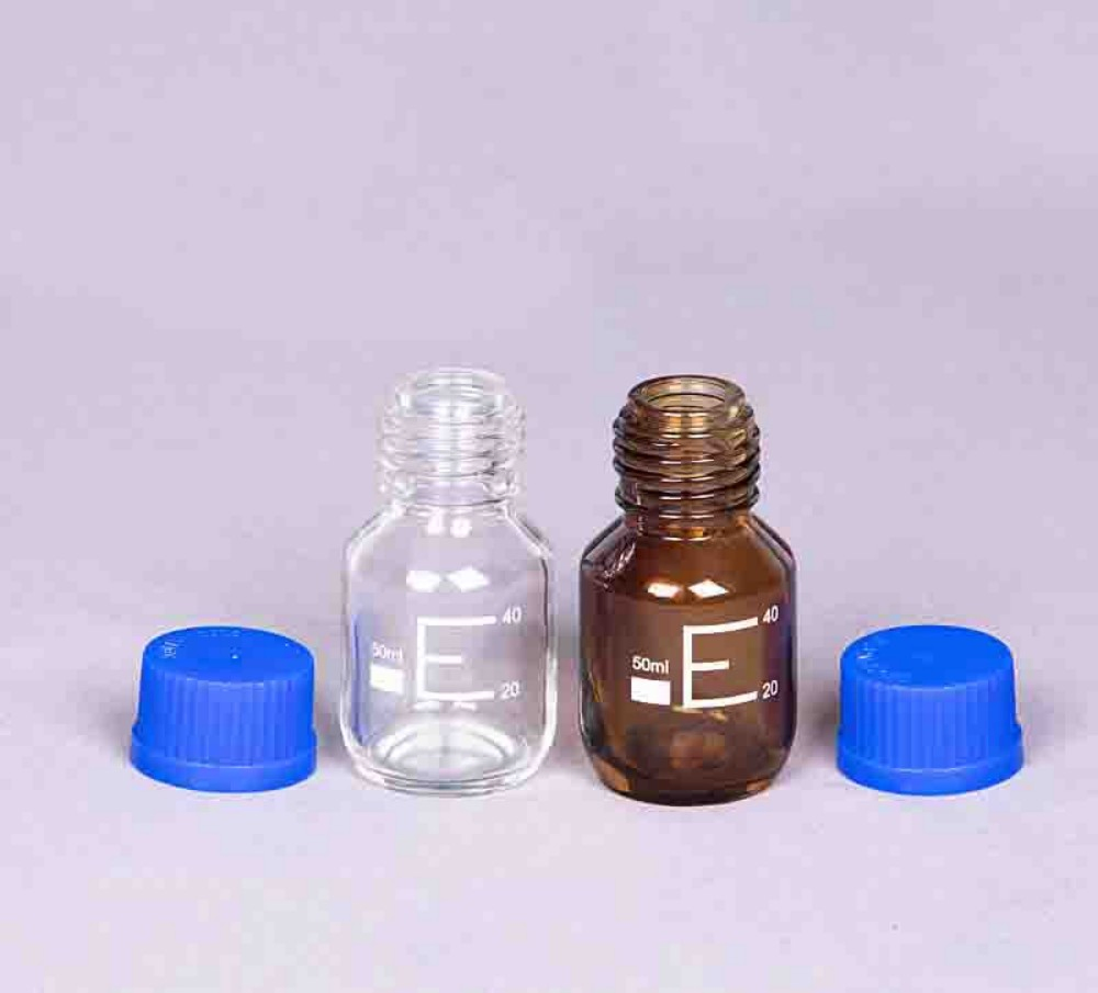 100/250/500/1000ml Borosilicate Bottles Chemical Reagent Glass Bottle Clear Laboratory Glassware