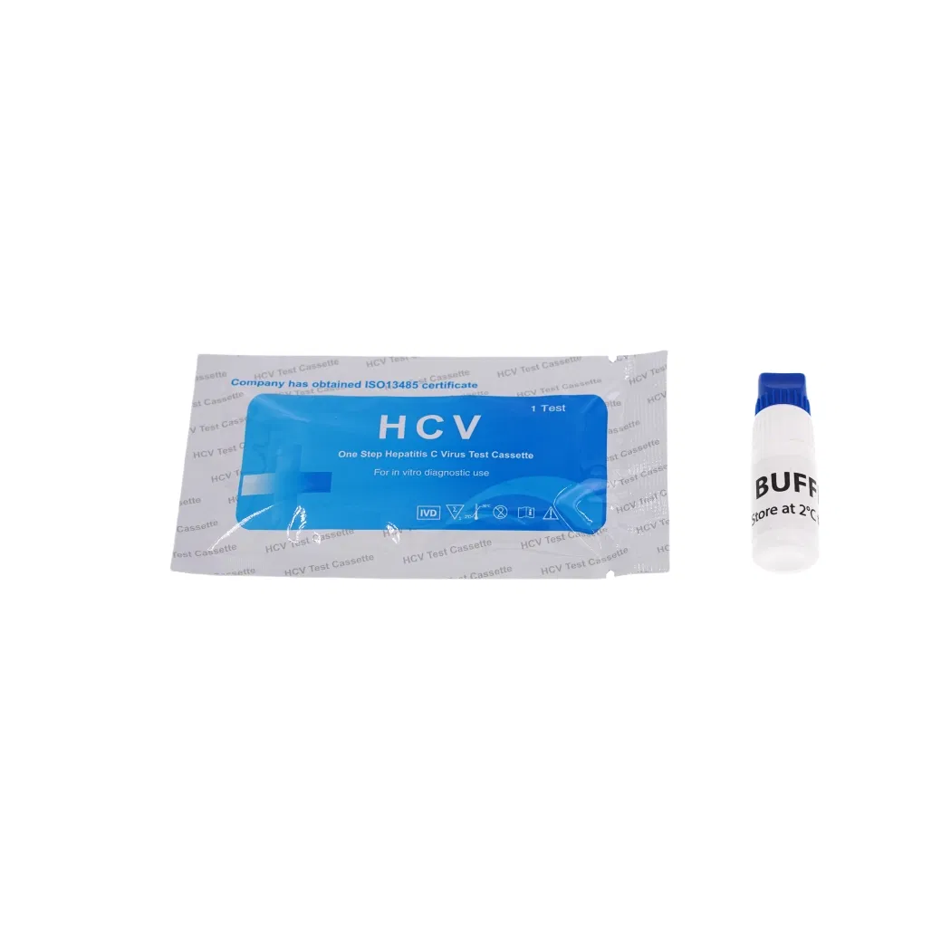 Elisa HCV One Step Hepatitis C Virus Ab Antibody Wb/S/P Rapid Test Kit for in Vitro Diagnostic Use with CE&ISO