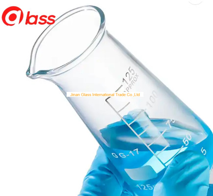 Narrow Neck Wholesale 500ml Borosilicate Glass Flask Glass Laboratory Glassware
