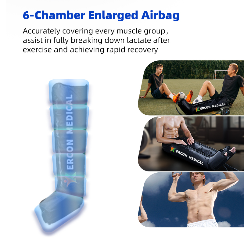 Leg Compression Machine Therapy Boots for Improved Blood Circulation Lymphatic Drainage