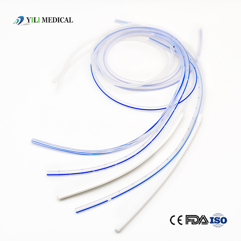 Yili Medical Supply Surgical Disposable Silicone Round Fluted Drainage Catheter Wound Drain Tube System Kit