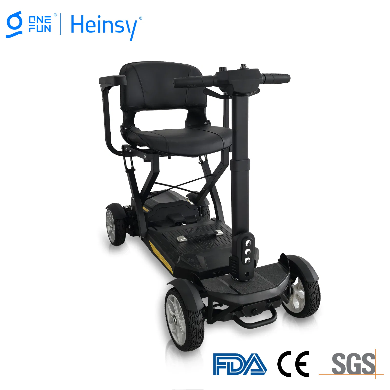Yl-309S Boot Mobility Scooter Remote Control Auto Folded Rehibilitation