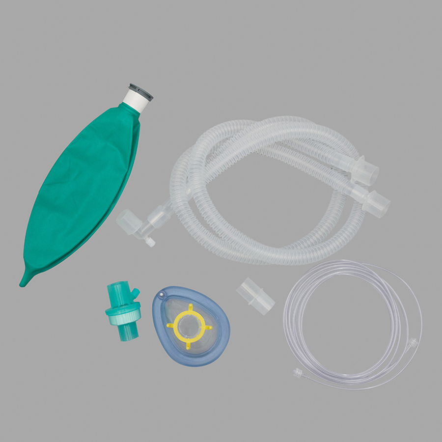 Comfortable Anti-Clogging Respiratory Anesthesia Tube Breathing Bag Disposable Breathing Circuit