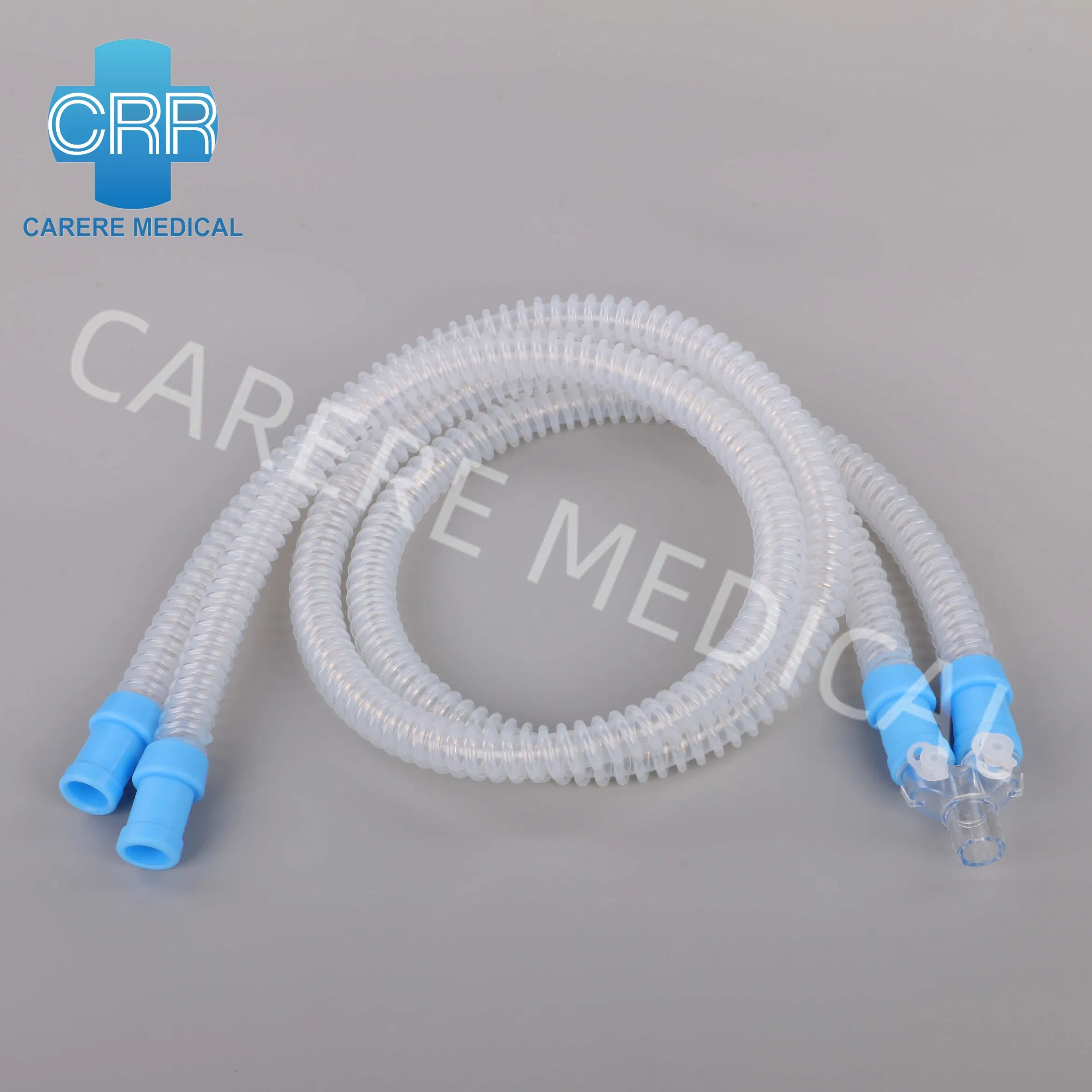 2023 Disposable Medical Supplies Medical Products Reusable Silicone Anesthesia Breathing Circuit Kit with Water Trap CE ISO for All Use Accept OEM ODM