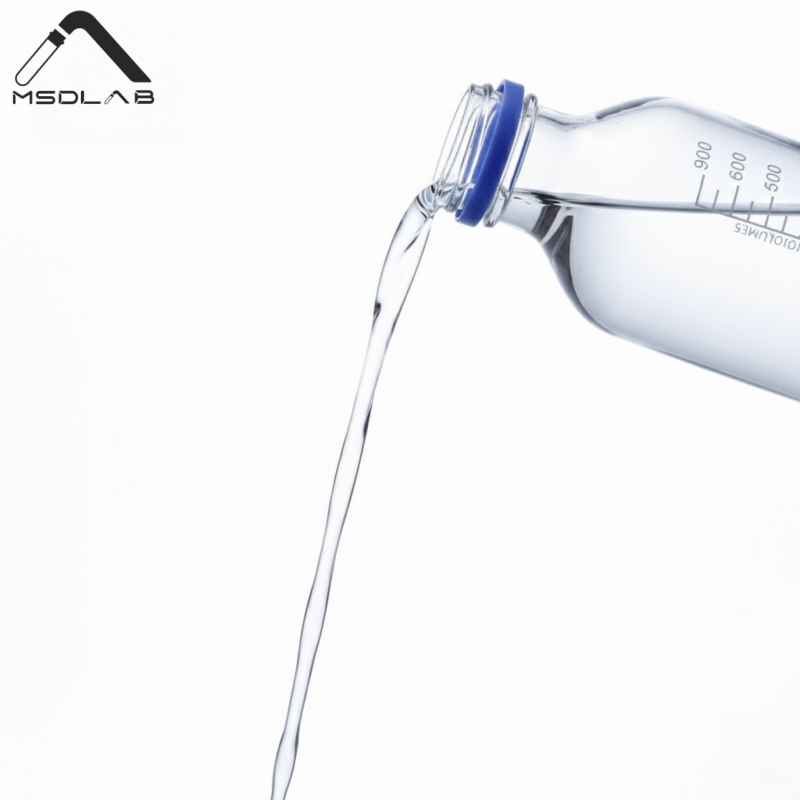 Wholesale Gl45 Borosilicate Glass Media Bottle, Reagent Bottle with Blue Screw Cap, Autoclavable Laboratory Storage Bottle 100ml-1000ml