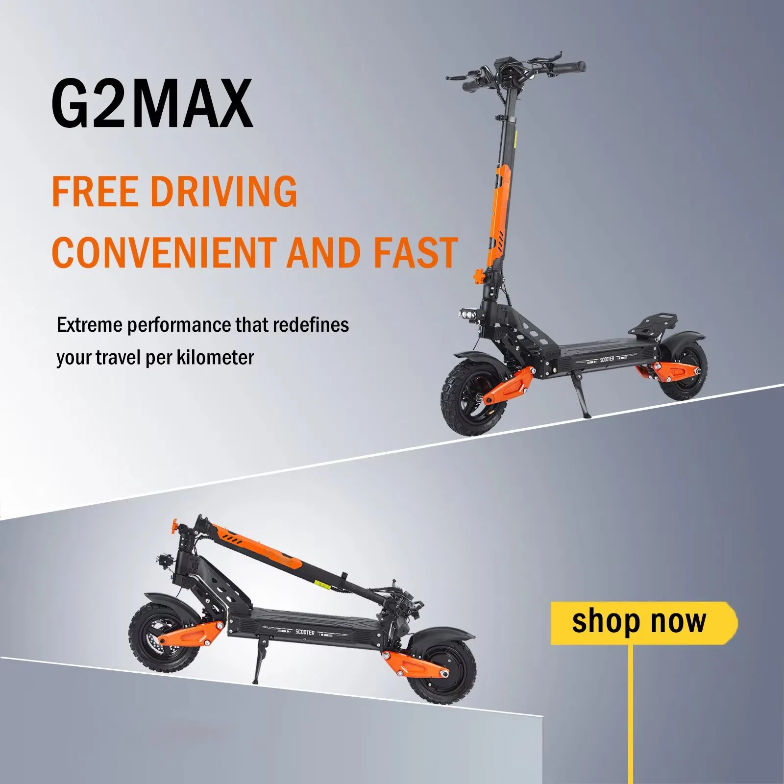 EU UK USA Popular 2 Wheel Folded Electric Scooter 48V21ah 1200W Motor 10" off Road Ebike Scooter Cheap Foldable Mobility Scooter Price Escooter for Adults