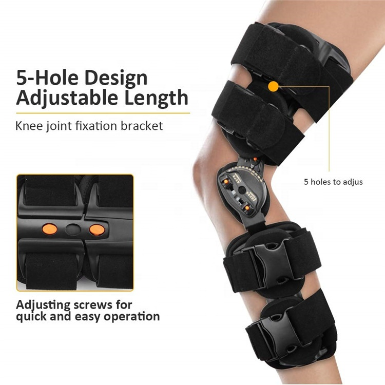 Long Metal Hinge Knee Brace for Knee and Elbow Orthopedic Rehabilitation