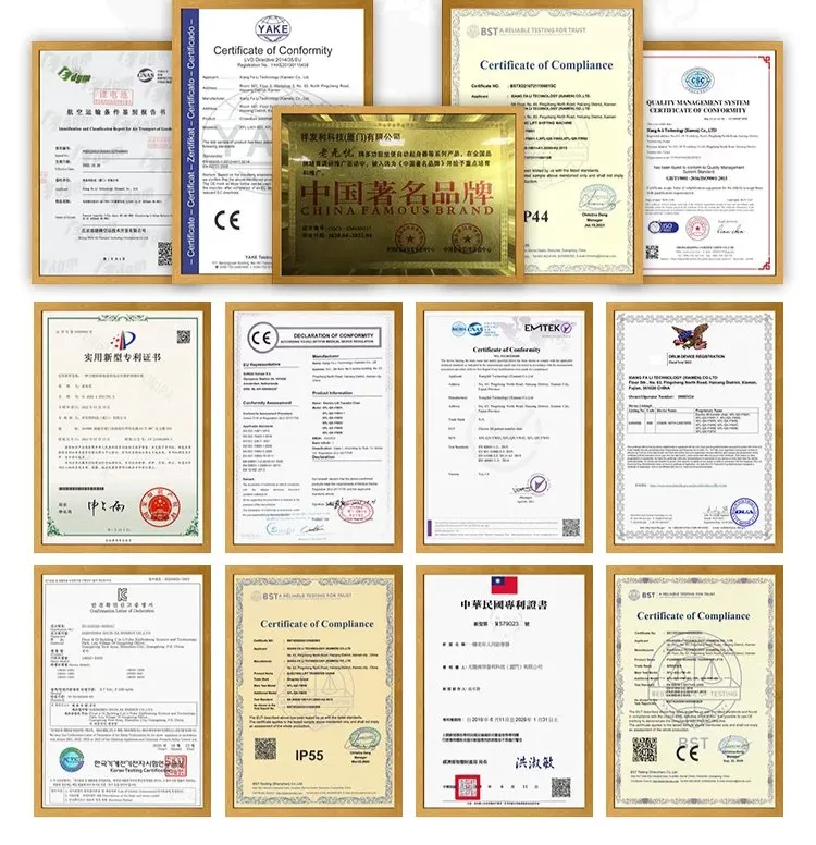 Certifications