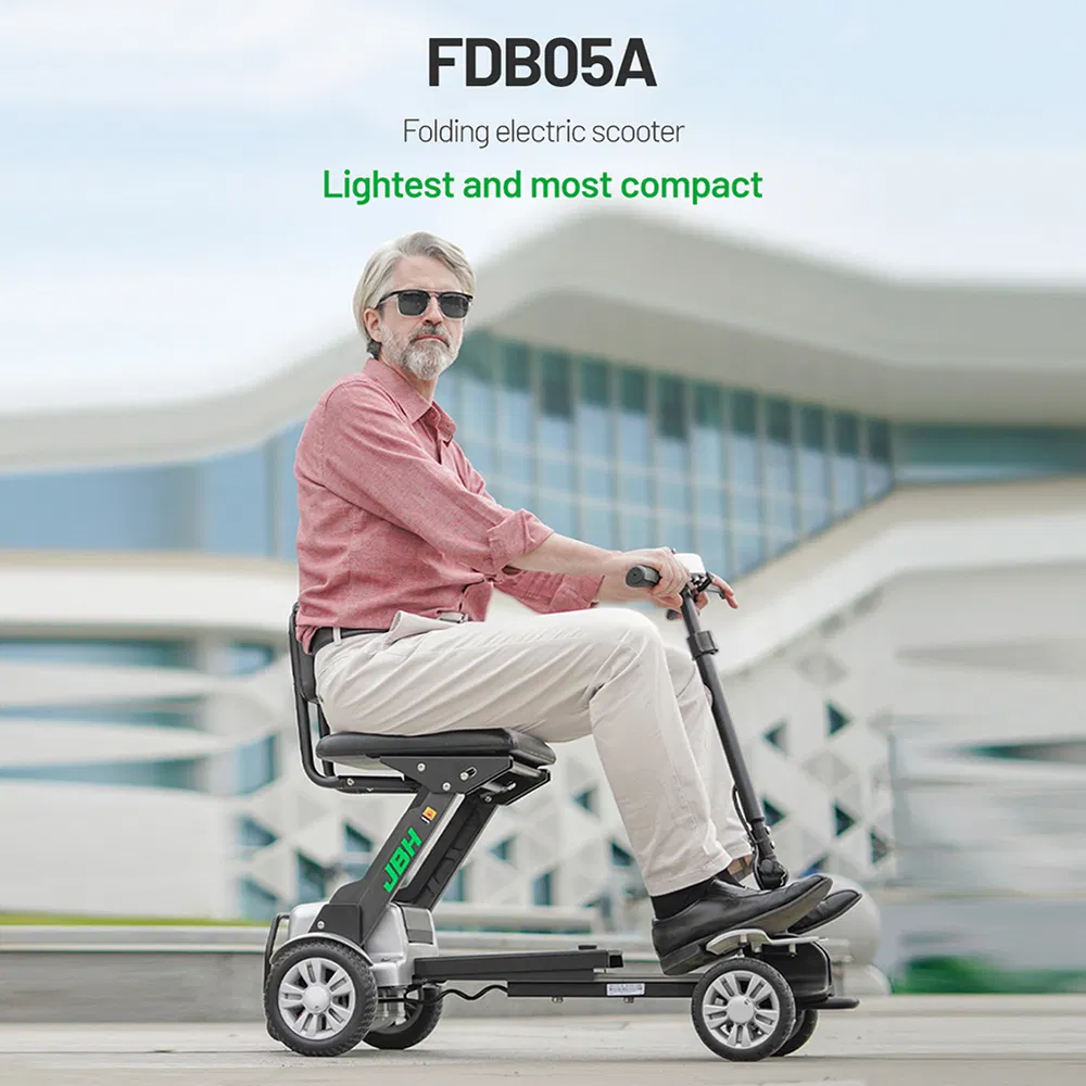 Disabled 4 Wheel Electric Folding Handicap Mobility Scooter for Elderly