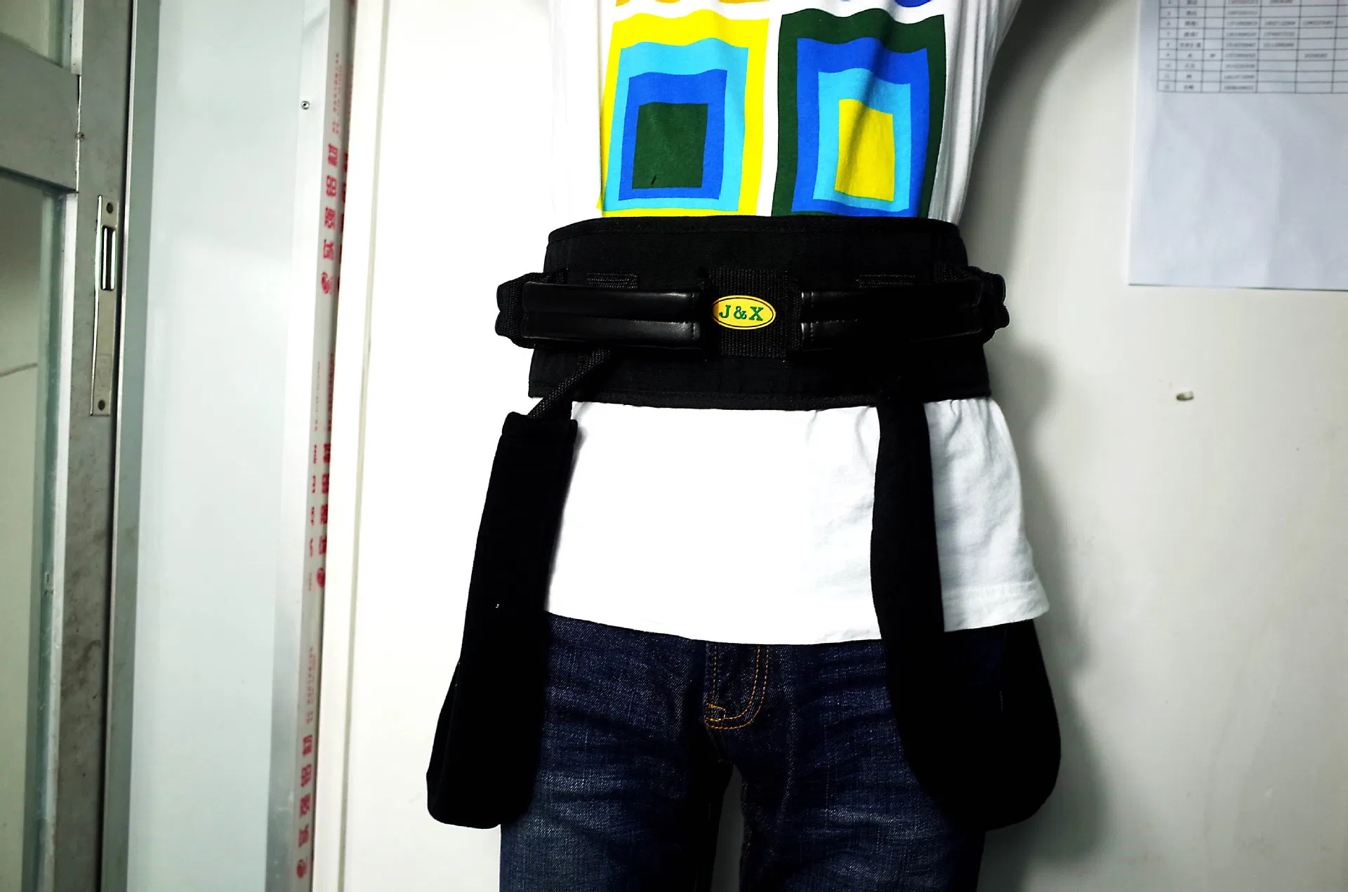 Elder Disability Patient Stand Aid Safety Lifting Walking Nursing Transfer Gait Belt Sling