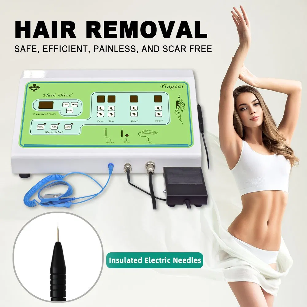Single Insulated Needle Hair Removal Equipment Galvanic Electrolysis Hair Removal Device Prices