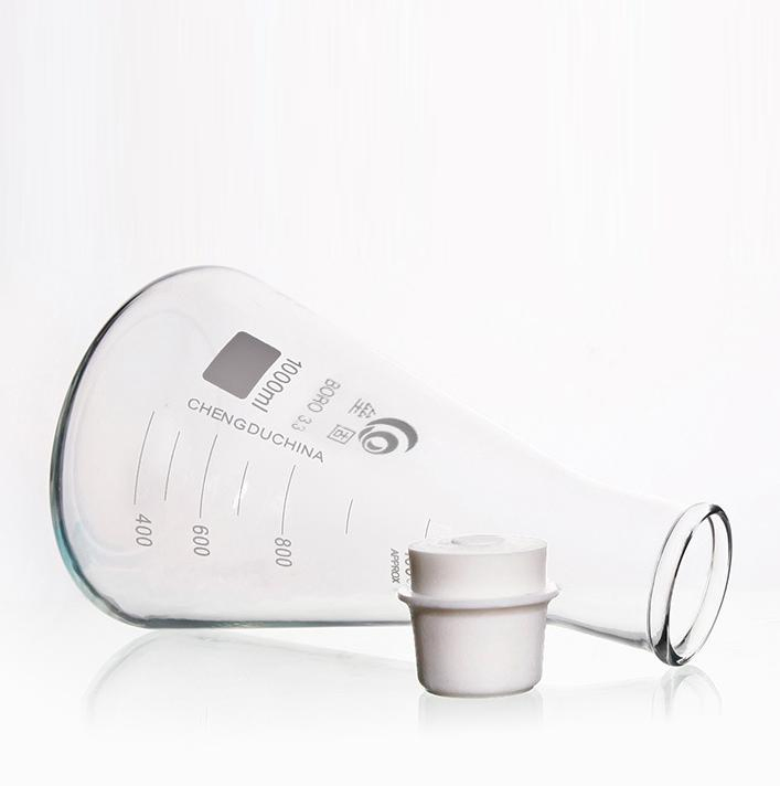 500ml Erlenmeyer Glass Bottle Laboratory Borosilicate Glassware Capacity Flask Bottle