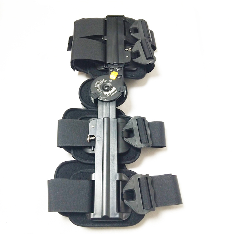 Universal Black Orthopedic ROM Hinge Knee Support Brace