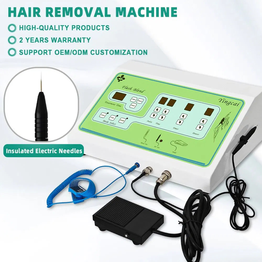 Wholesale Price Needle-Epilation Painless Hair Removal Electrolysis Machine with Needle*10PCS for Self Use