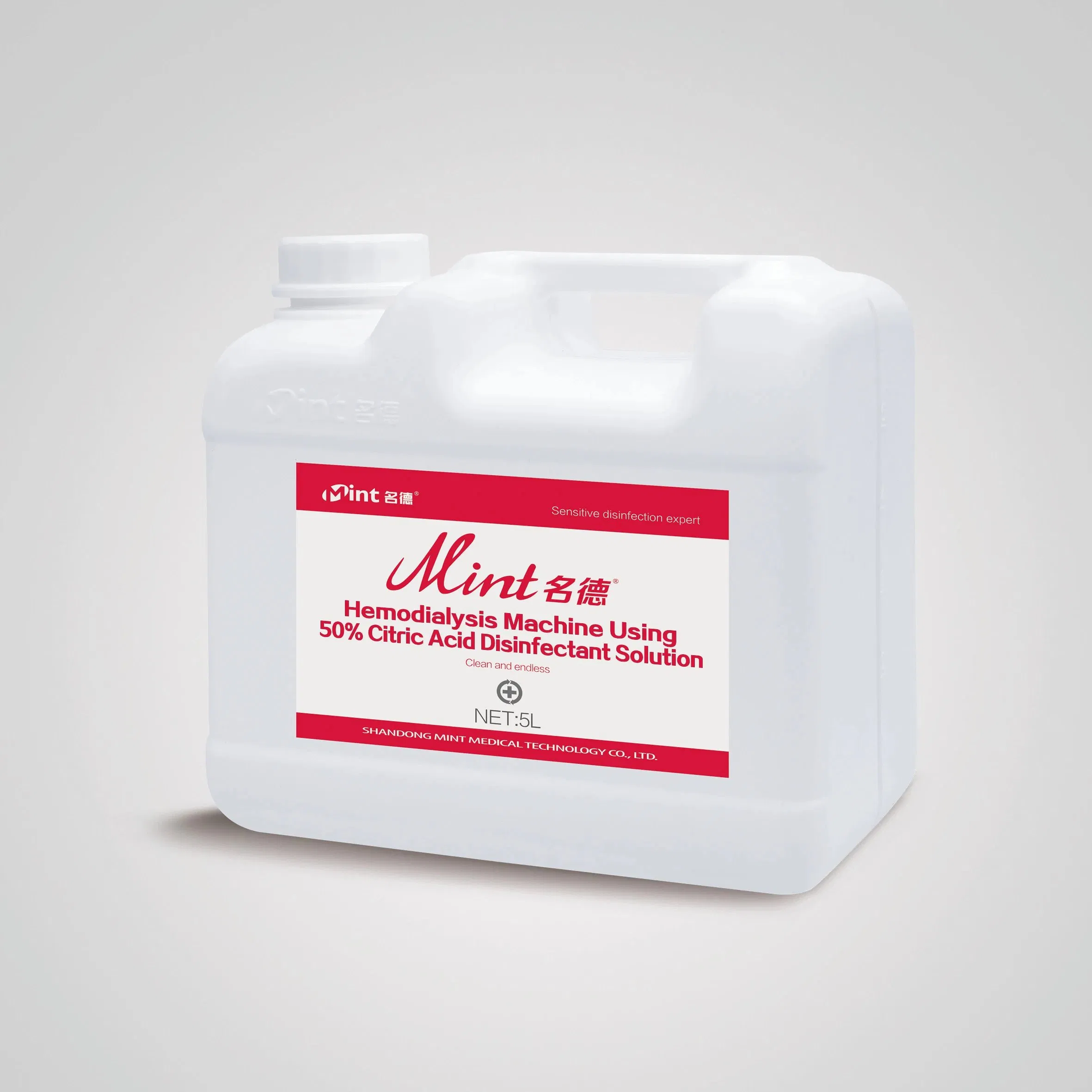 50% High Quality Hemodialysis Machine Medical Grade Citric Acid Disinfectant