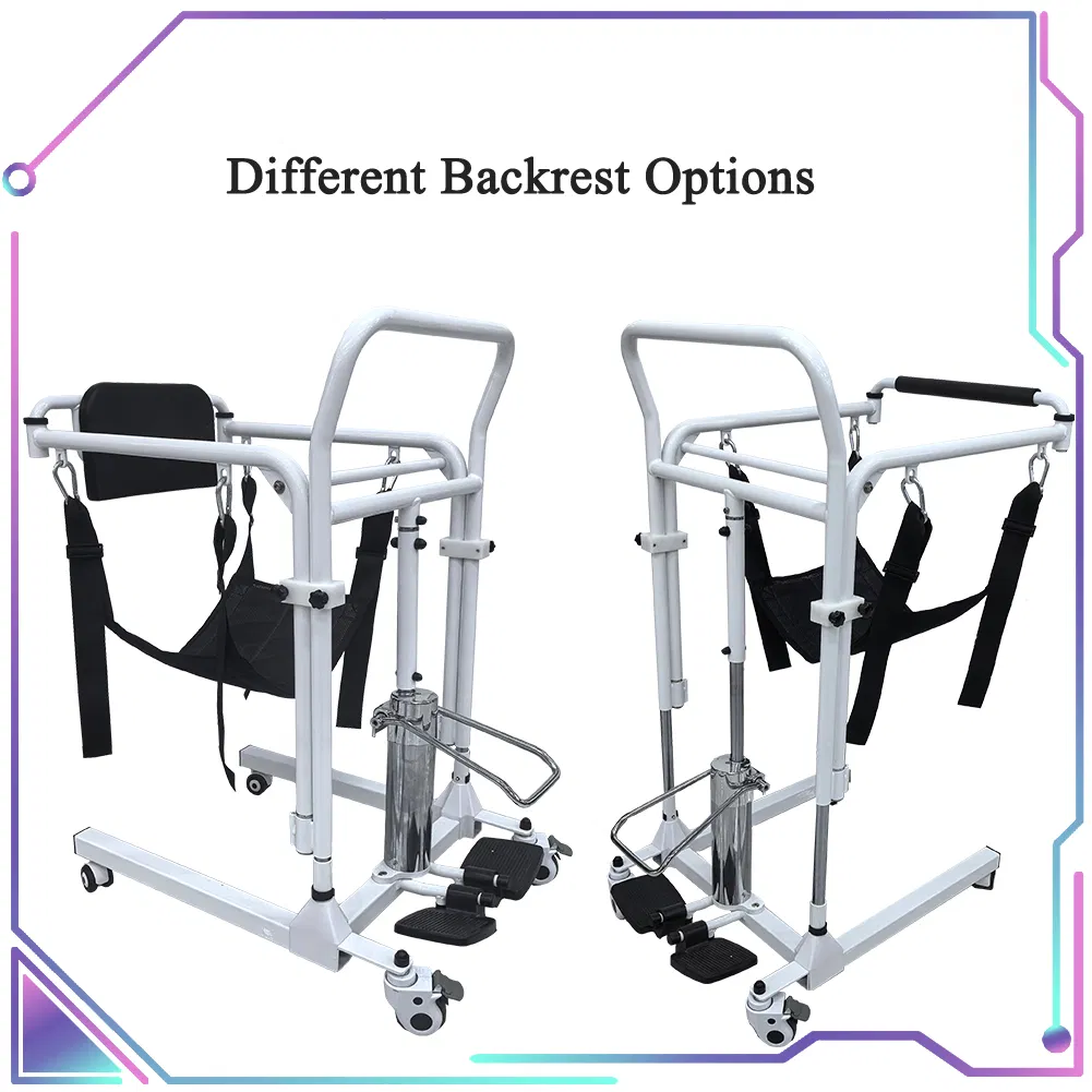 Electric Patient Lift Sling with Hydraulic Hoist for Seniors