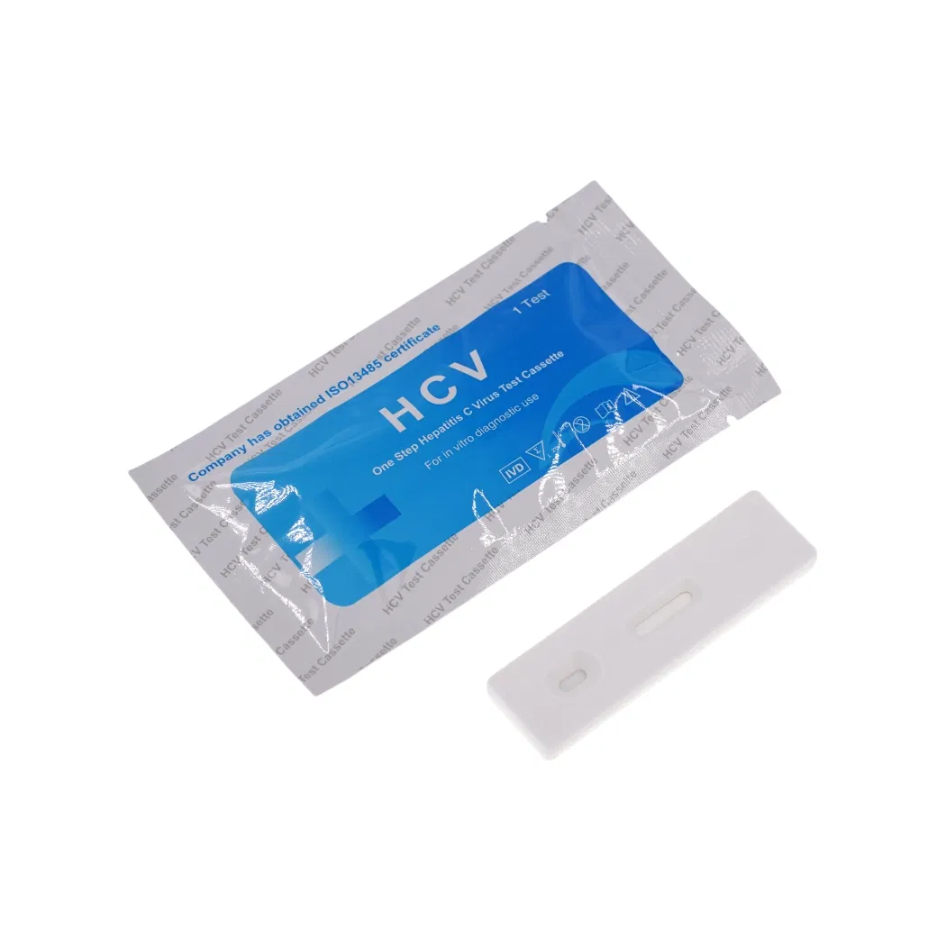 Elisa HCV One Step Hepatitis C Virus Ab Antibody Wb/S/P Rapid Test Kit for in Vitro Diagnostic Use with CE&ISO