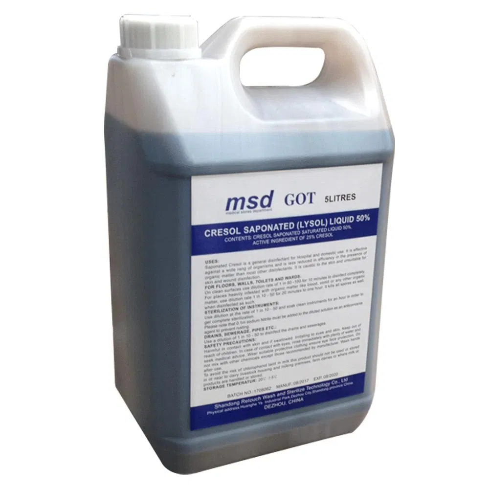 Medical Grade Cresol Soap Disinfectant for Pathogen Control