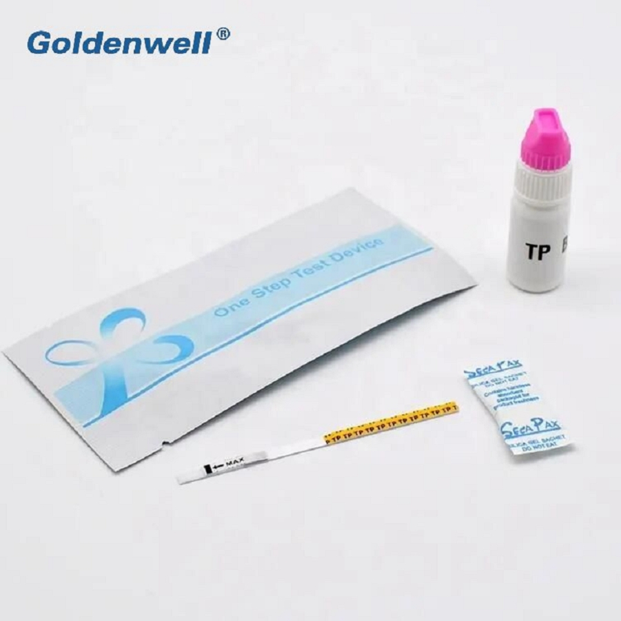 One Step Medical Diagnostic Rapid Test Kit Of Syphilis Detection