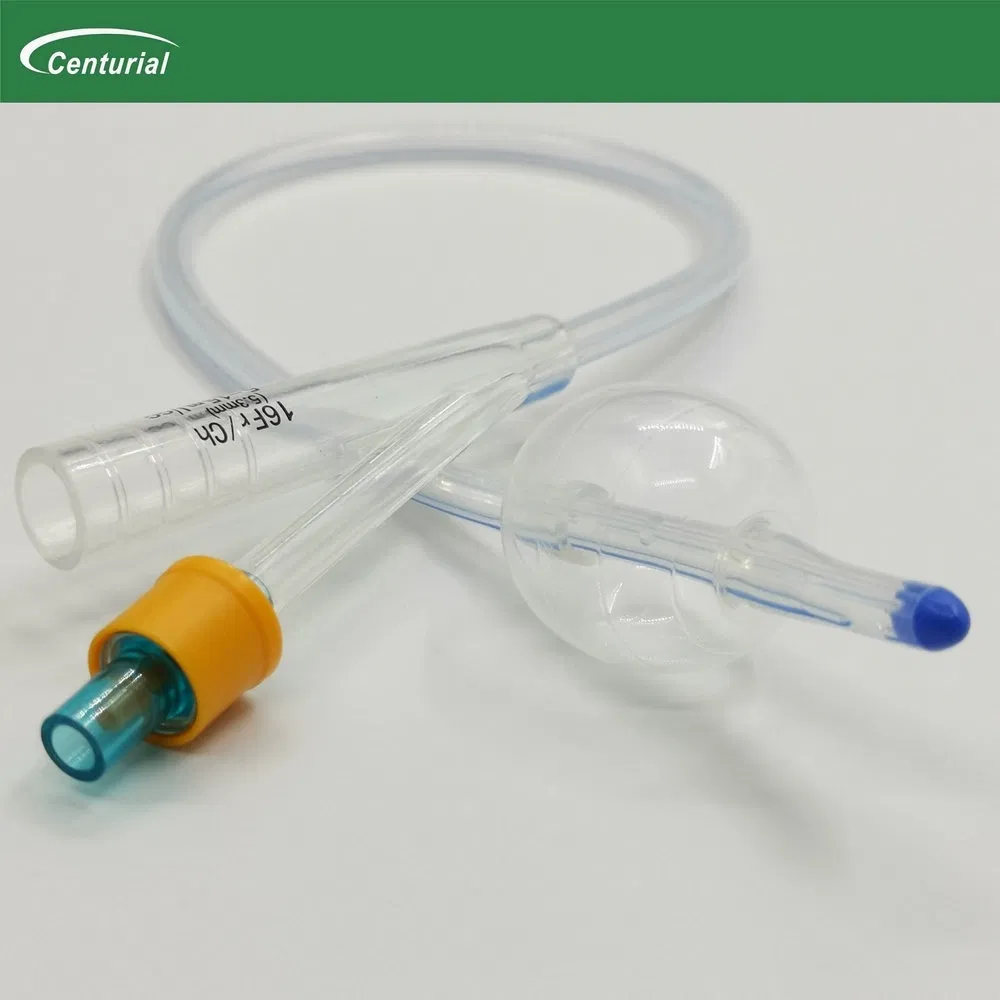 Good Biocompatibility Standard Silicone Foley Catheter Kit for Emergency Resuscitation Room
