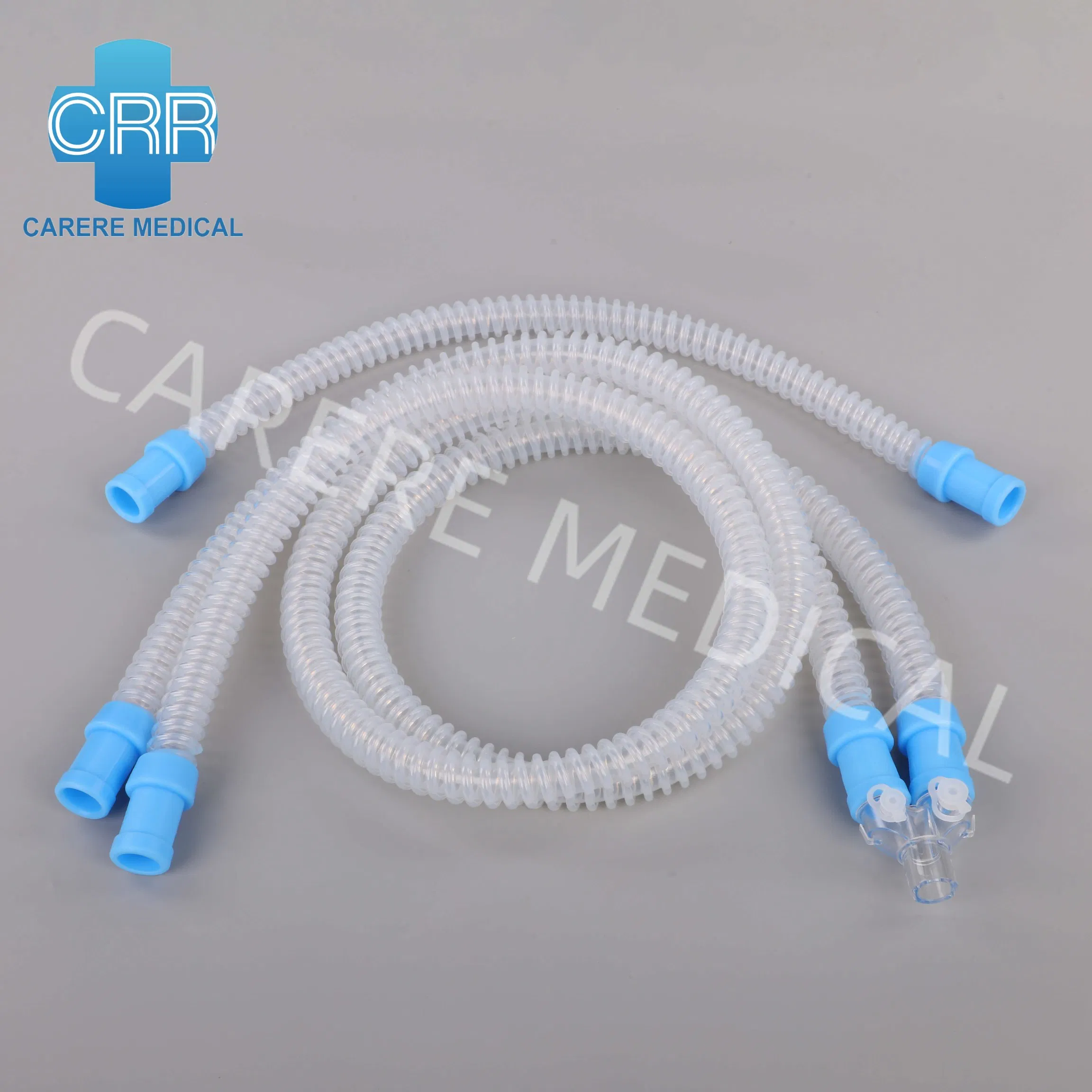 2023 Disposable Medical Supplies Medical Products Reusable Silicone Anesthesia Breathing Circuit Kit with Water Trap CE ISO for All Use Accept OEM ODM