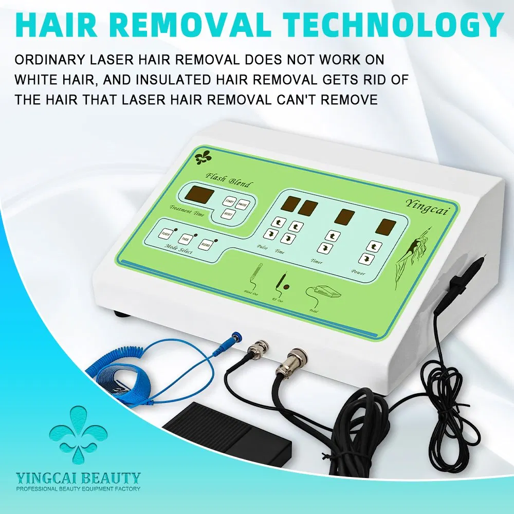 Professional Electrocauter Skinhair Care Device Electrolysis Hair Removal Machine with Needle Portable