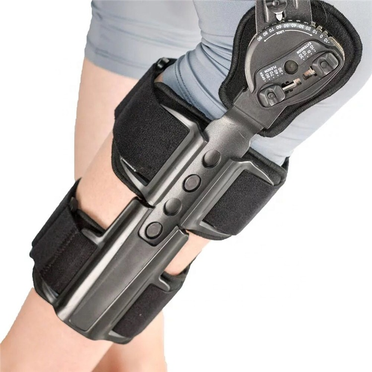 Long Metal Hinge Knee Brace for Knee and Elbow Orthopedic Rehabilitation