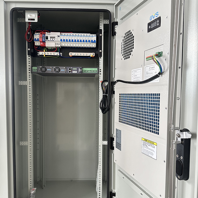 Industrial Outdoor Telecom Network Cabinet IP55 Metal Enclosure Battery Rack