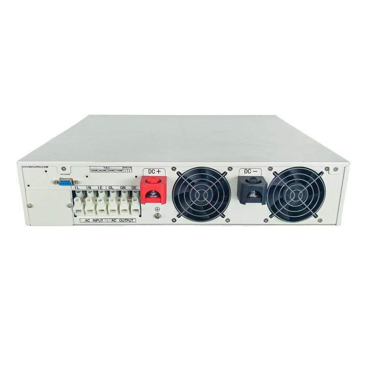 Single Phase 1KVA 800W Pure Sine Wave Inverter 48V DC 220V AC Converter 50Hz Output Frequency Industrial Telecom Rack Mount 95%