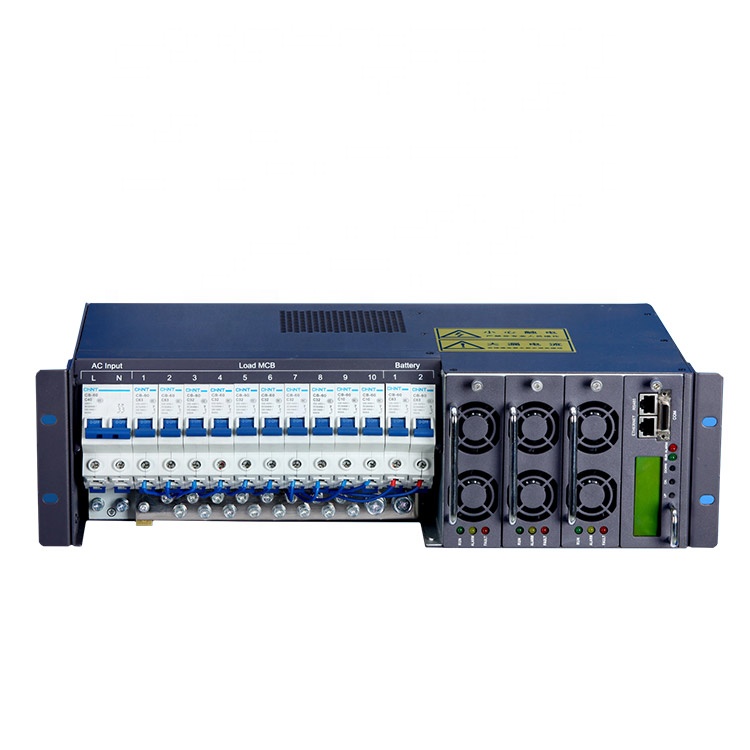 5000W 100A Single-Phase 24V/48V Rectifier System 220V/380V Input 60Hz Output Frequency for Industry AC-DC Type