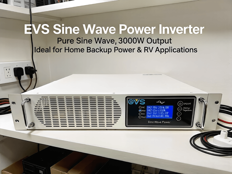 19" Rack Mount Telecom Automotive Pure Sine Wave Inverter LCD Display 3KVA 48V 110 220V DC AC Single Phase 91% Home Industrial