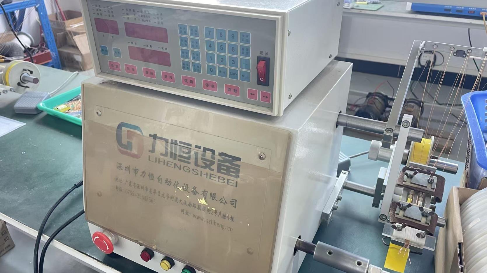 Automated winding machine for transformer coil production