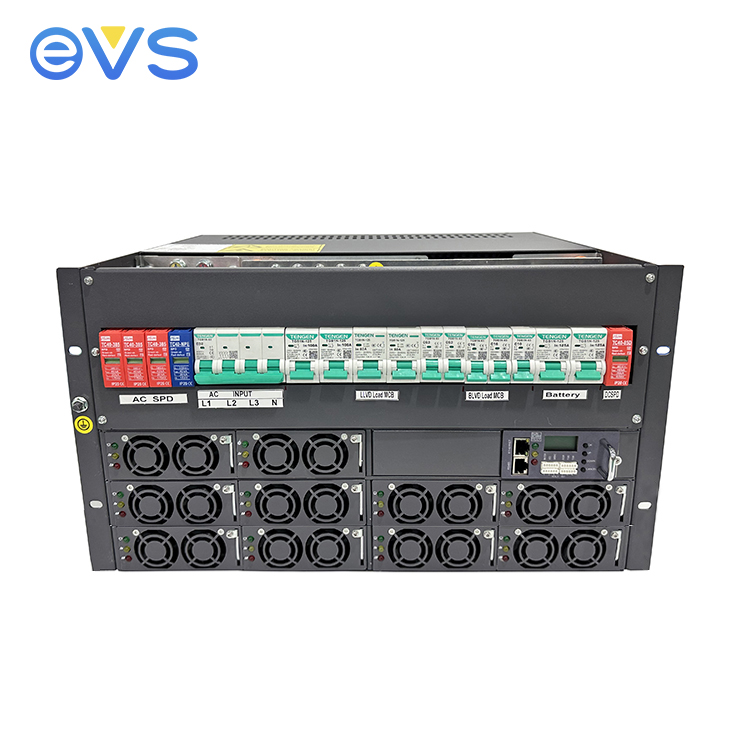 Hot Swap 600A Modular AC-DC Rectifier System 230V/400V-24V-48V-110V-220V Telecom Base Stations 95% Efficiency Single Power