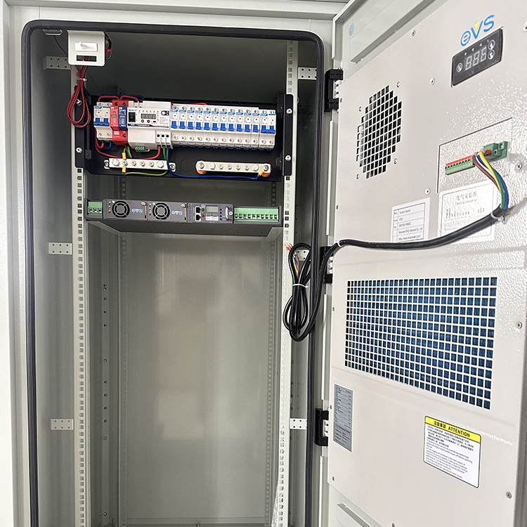 Industrial Outdoor Telecom Network Cabinet IP55 Metal Enclosure Battery Rack Product View 2