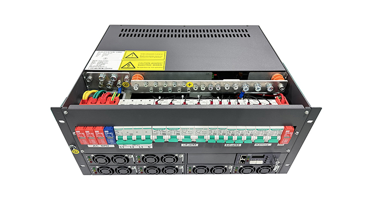 Telecom Rectifier Side View