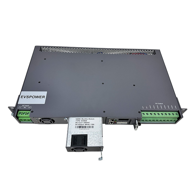 High Efficiency -48VDC DC-DC Telecom Power System for Industry with 30Amp Rectifier and Integrated Web Browser Access