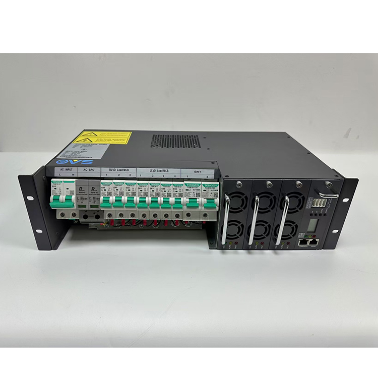 Telecom Rectifier Power System Front View
