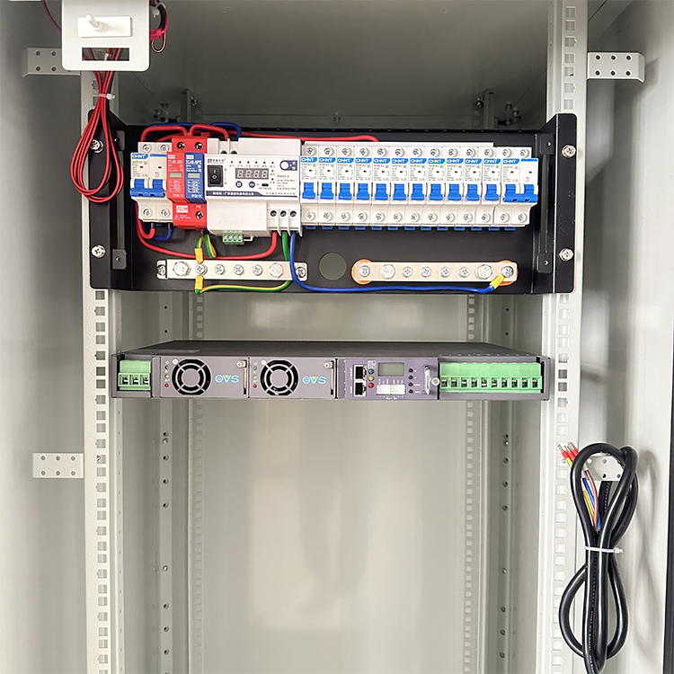 42U IP55 Weatherproof Metal Outdoor Network Cabinet with AC220V Air Conditioner