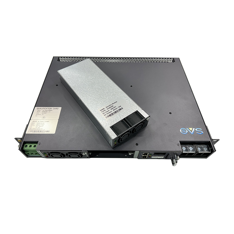 48V Rack Mount Rectifier Single Output 6000W Modular System 100A Battery Charger Power Supply with Hot Swap for Telecom Use